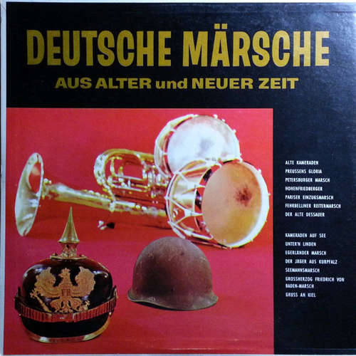 Cover Norddeutsches Marschorchester, Heinz Bartels - Deutsche Märsche Aus Alter Und Neuer Zeit (LP, Album, Mono) Schallplatten Ankauf