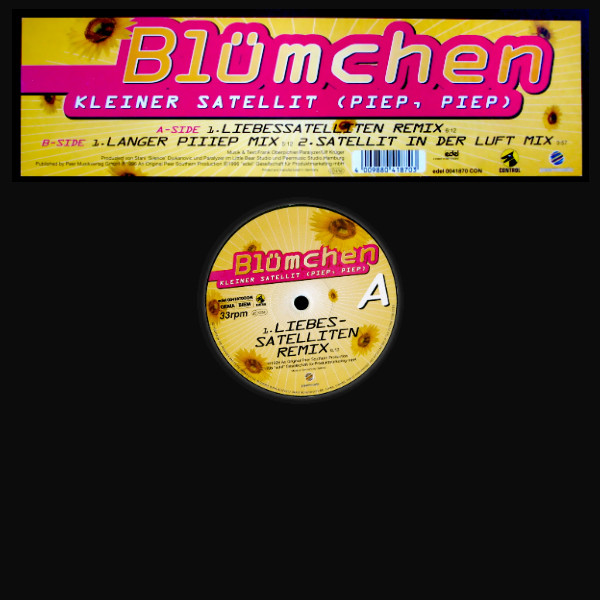 Cover Blümchen - Kleiner Satellit (Piep, Piep) (12) Schallplatten Ankauf