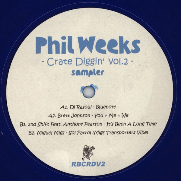 Cover Various - Phil Weeks Crate Diggin' Vol. 2 Sampler (12, Smplr, Blu) Schallplatten Ankauf