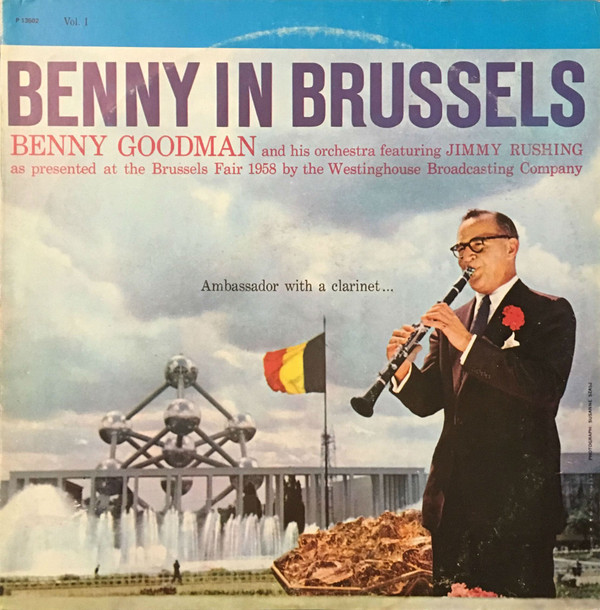 Cover Benny Goodman And His Orchestra - Benny In Brussels Volume 1 (LP, Album) Schallplatten Ankauf