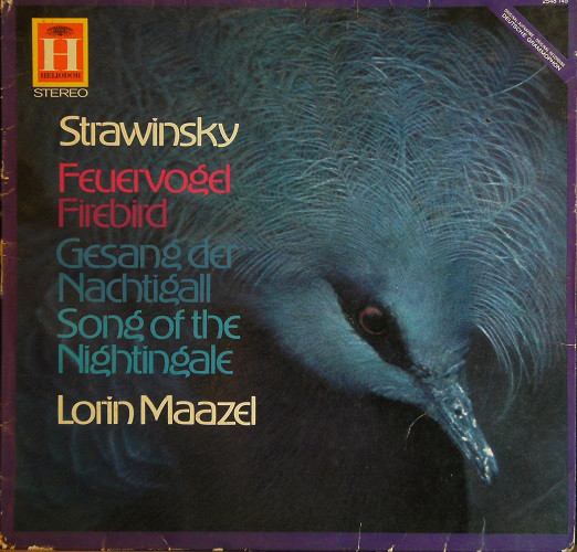 Cover Igor Strawinsky*, Lorin Maazel, Radio-Symphonie-Orchester Berlin - Feuervogel / Firebird, Gesang Der Nachtigall / Song Of The Nightingale (LP) Schallplatten Ankauf