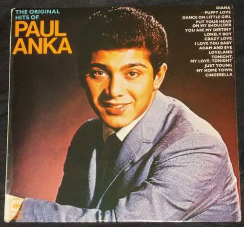 Cover Paul Anka - The Original Hits Of Paul Anka (LP, Comp) Schallplatten Ankauf