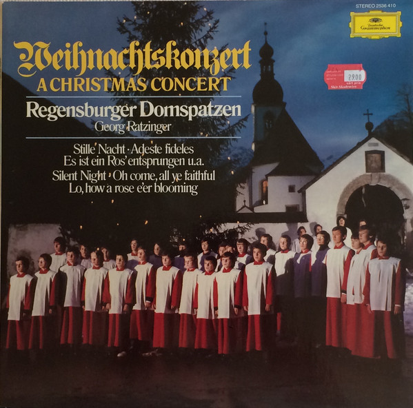Cover Regensburger Domspatzen, Georg Ratzinger - Weihnachtskonzert · A Christmas Concert (LP) Schallplatten Ankauf
