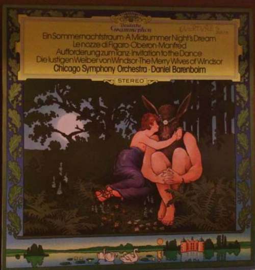 Cover Daniel Barenboim - Ein Sommernachtstraum / A Midsummer Night's Dream / Le Nozze di Figaro / Oberon / Manfred / Invitation To The Dance / The Merry Wives Of Windsor (LP) Schallplatten Ankauf