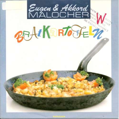 Cover Eugen & Akkord Malocher - Bratkartoffeln (7, Single) Schallplatten Ankauf