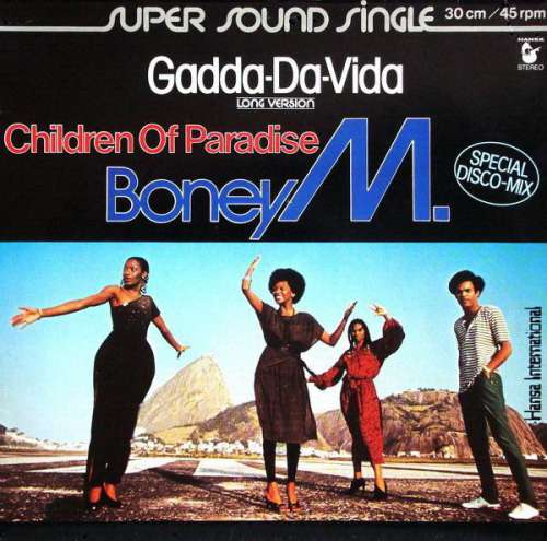 Cover Boney M. - Gadda-Da-Vida (Long Version) (12, Maxi) Schallplatten Ankauf