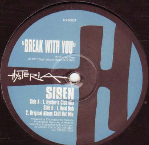 Bild Siren (2) - Break With You (12) Schallplatten Ankauf