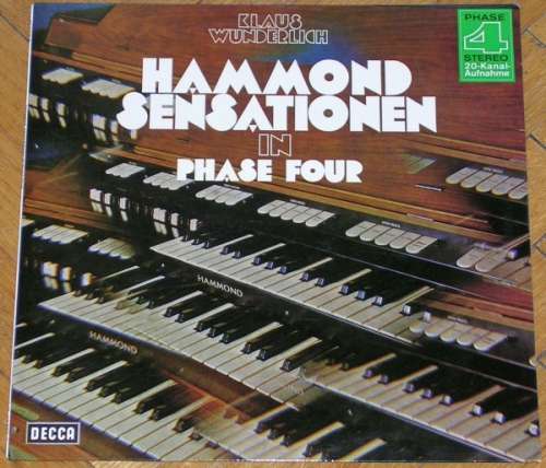 Cover Klaus Wunderlich - Hammond Sensationen In Phase Four (LP, Album) Schallplatten Ankauf