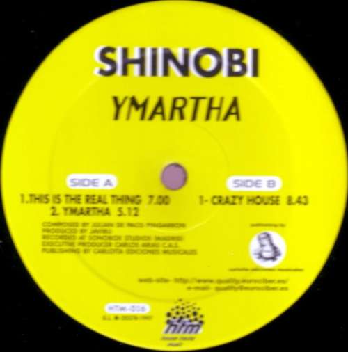 Cover Shinobi - Ymartha (12) Schallplatten Ankauf