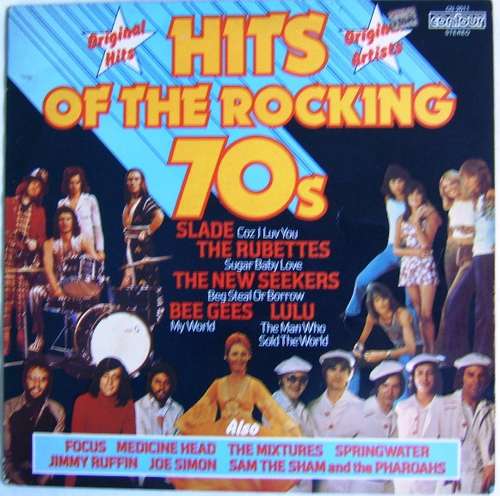 Cover Various - Hits Of The Rocking 70s (LP, Album, Comp, RE, RM) Schallplatten Ankauf