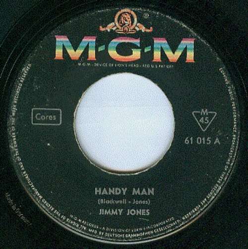 Cover Jimmy Jones - Handy Man / The Search Is Over (7, Single) Schallplatten Ankauf