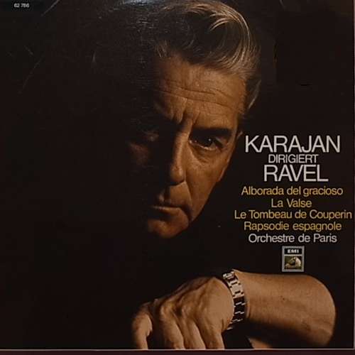 Cover Ravel* - Karajan*, Orchestre De Paris - Karajan Dirigiert Ravel (LP, Album, Club, RE, S/Edition) Schallplatten Ankauf