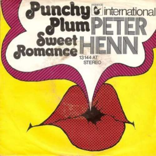 Cover Peter Henn - Punchy Plum / Sweet Romance (7) Schallplatten Ankauf