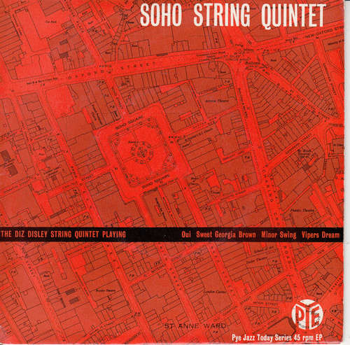 Cover Diz Disley And His Quintet* - Soho String Quintet (7, EP) Schallplatten Ankauf