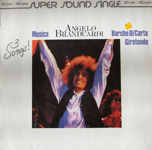 Cover Angelo Branduardi - Musica (12, Maxi, Promo, Sup) Schallplatten Ankauf