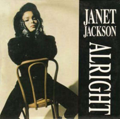 Cover Janet Jackson - Alright (7, Single) Schallplatten Ankauf