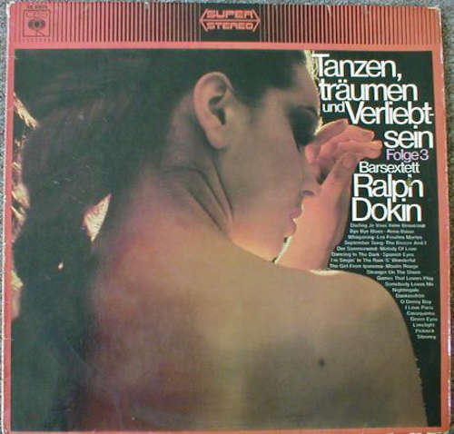 Cover Barsextett Ralph Dokin - Tanzen Träumen Und Verliebtsein, Folge 3 (LP) Schallplatten Ankauf