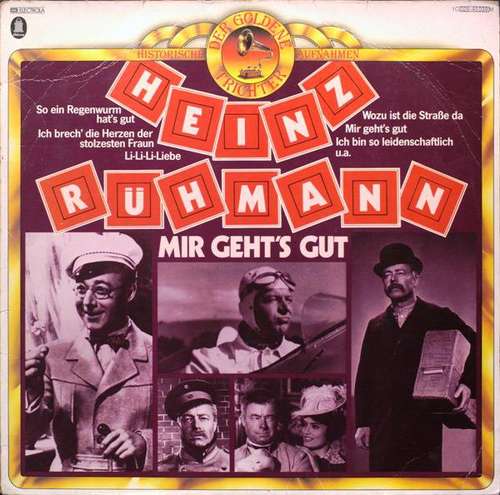 Cover Heinz Rühmann - Mir Geht's Gut (LP, Comp, RE) Schallplatten Ankauf