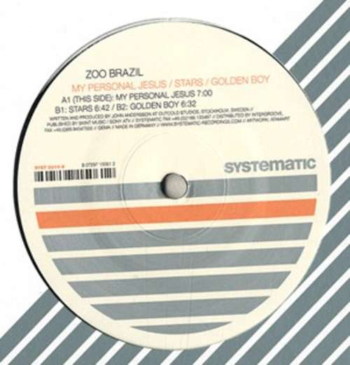 Cover Zoo Brazil - My Personal Jesus / Stars / Golden Boy (12) Schallplatten Ankauf