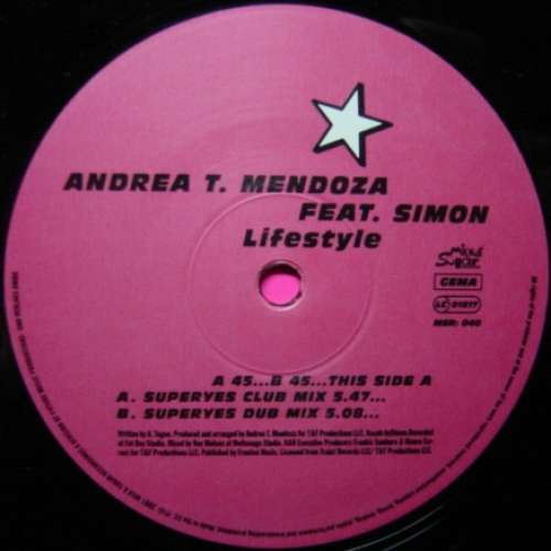 Cover Andrea T. Mendoza - Lifestyle (12) Schallplatten Ankauf