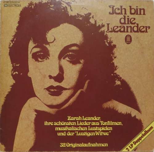 Cover Zarah Leander - Ich Bin Die Leander (2xLP, Comp, Gat) Schallplatten Ankauf