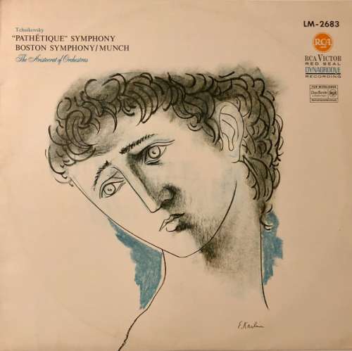 Cover Tchaikovsky* - Boston Symphony Orchestra / Munch* - Pathétique Symphony (LP, Album, Mono) Schallplatten Ankauf