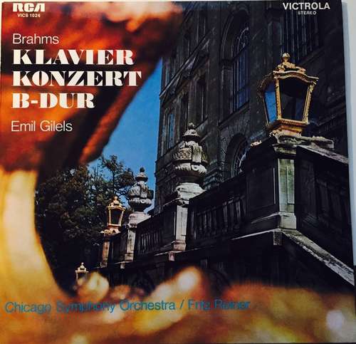 Cover Brahms* - Reiner*, Chicago Symphony*, Gilels* - Brahms Klavier Konzert B-Dur (LP, Album) Schallplatten Ankauf