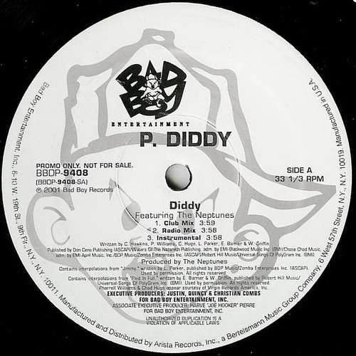 Cover P. Diddy - Diddy (12, Promo) Schallplatten Ankauf