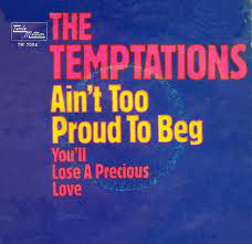 Cover The Temptations - Ain't Too Proud To Beg (7, Single) Schallplatten Ankauf