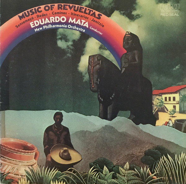 Cover Revueltas* – Eduardo Mata, New Philharmonia Orchestra - Music Of Revueltas (LP) Schallplatten Ankauf