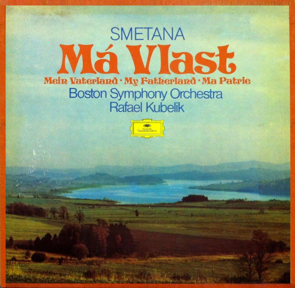 Cover Smetana* - Boston Symphony Orchestra, Rafael Kubelik - Má Vlast = Mein Vaterland = My Fatherland = Ma Patrie (2xLP, Album + Box) Schallplatten Ankauf