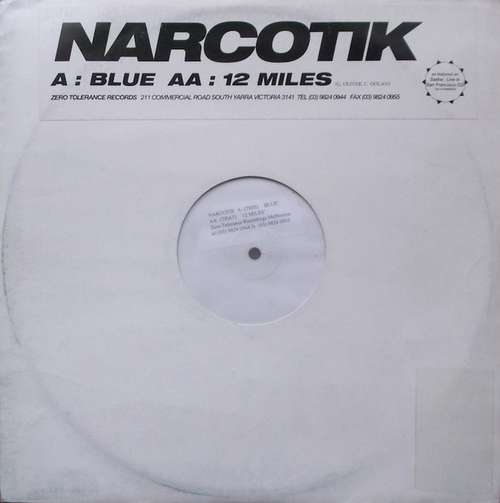 Cover Blue / 12 Miles Schallplatten Ankauf