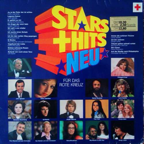 Cover Various - Stars + Hits - Neu  (LP, Comp) Schallplatten Ankauf