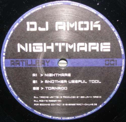 Cover DJ Amok - Nightmare (12, RP) Schallplatten Ankauf