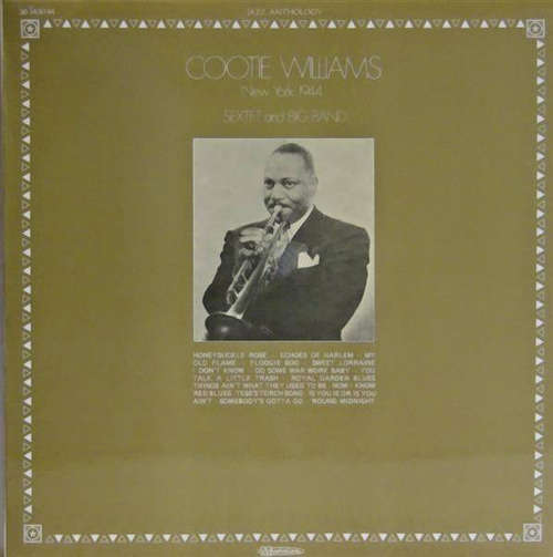 Cover Cootie Williams - New York 1944 - Sextet And Big Band (LP, Album) Schallplatten Ankauf
