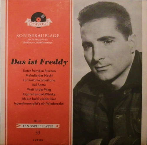 Cover Freddy* - Das Ist Freddy (10, Comp, Club) Schallplatten Ankauf