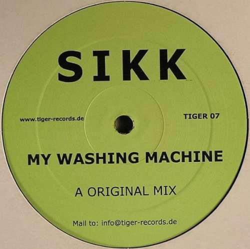 Cover Sikk - My Washing Machine (12) Schallplatten Ankauf