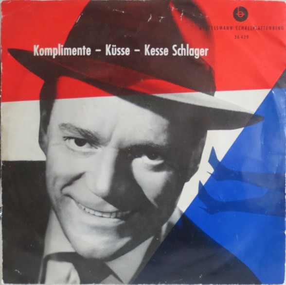 Cover Eddie Constantine - Komplimente - Küsse - Kesse Schlager (7, EP) Schallplatten Ankauf