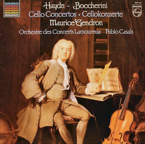 Cover Haydn* / Boccherini* - Maurice Gendron, Orchestre Des Concerts Lamoureux, Pablo Casals - Cello Concertos / Cellokonzerte (LP, RE) Schallplatten Ankauf
