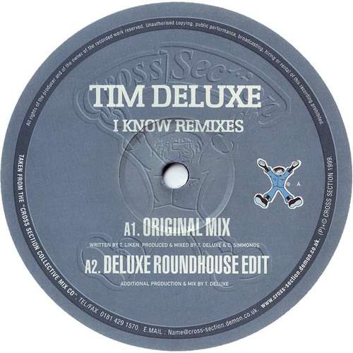Bild Tim Deluxe - I Know Remixes (2x12) Schallplatten Ankauf