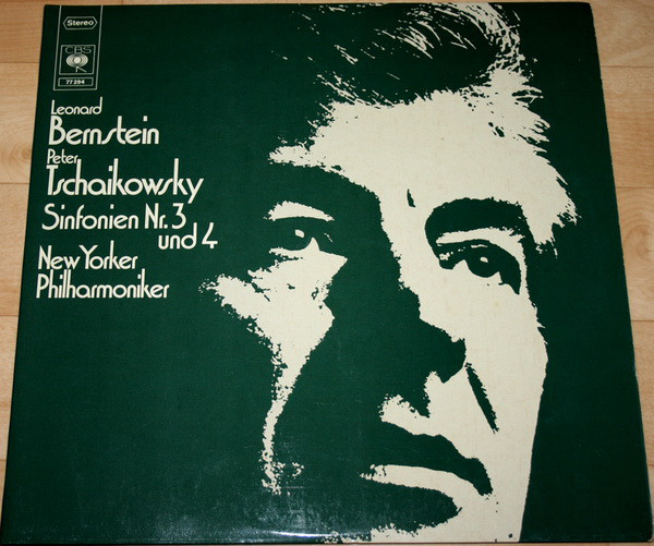 Cover zu Peter Tschaikowsky* - New Yorker Philharmoniker* / Leonard Bernstein - Sinfonien Nr. 3 Und 4 (2xLP) Schallplatten Ankauf