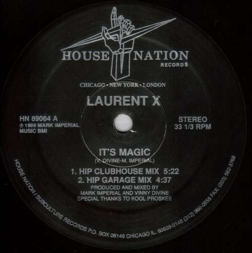 Cover Laurent X - It's Magic (12) Schallplatten Ankauf