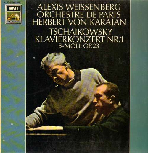 Cover Peter Tschaikowsky* - Alexis Weissenberg, Herbert von Karajan, Orchestre De Paris - Klavierkonzert Nr. 1 B-moll Op. 23 (LP) Schallplatten Ankauf