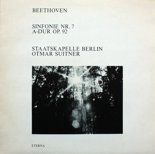 Cover Beethoven* - Staatskapelle Berlin, Otmar Suitner - Sinfonie Nr. 7 A-dur Op. 92 (LP) Schallplatten Ankauf