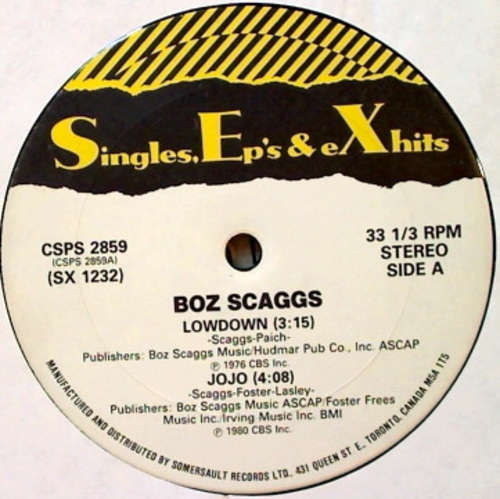 Cover Boz Scaggs / Wild Cherry / Marvin Gaye - Lowdown / Jojo / Play That Funky Music / Sexual Healing (12, Comp) Schallplatten Ankauf