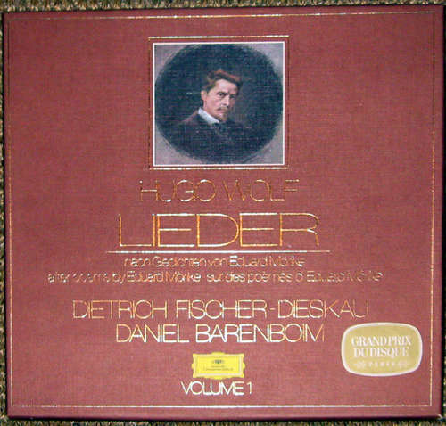 Bild Hugo Wolf - Dietrich Fischer-Dieskau, Daniel Barenboim - Lieder (Nach Gedichten Von Eduard Mörike) - Volume 1 (3xLP + Box) Schallplatten Ankauf