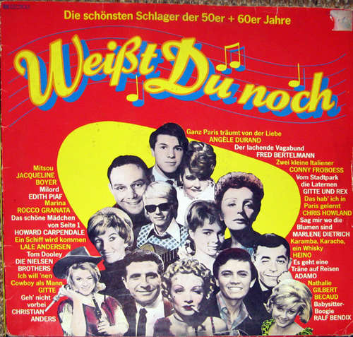 Bild Various - Weißt Du Noch ... - Die Schönsten Schlager Der 50er und 60er Jahre (LP, Comp) Schallplatten Ankauf