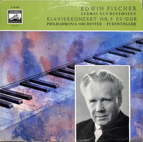 Cover Beethoven* / Edwin Fischer, Wilhelm Furtwängler, The Philharmonia Orchestra* - 5. Klavierkonzert (LP) Schallplatten Ankauf
