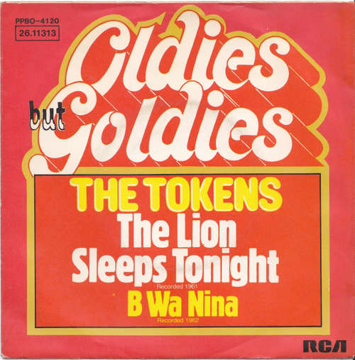 Cover The Tokens - The Lion Sleeps Tonight / B Wa Nina (7, Single) Schallplatten Ankauf