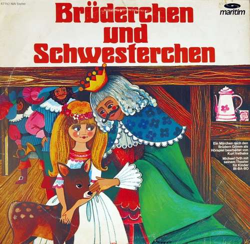 Cover Gebrüder Grimm - Brüderchen Und Schwesterchen (LP) Schallplatten Ankauf